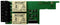 RED Lion Controls PAXCDS10 Dual Setpoint Relay Output Interface Card