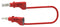 Tenma 72-13948 Test Lead 4mm Stackable Banana Plug Shrouded 600 V 20 A