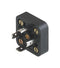 Hirschmann GSA 3000 N Rectangular Power Connector 3 Contacts GDM Series Panel Mount Solder Plug