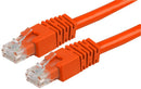 PRO Signal PS11203 Ethernet Cable UTP Patch Lead Cat6 RJ45 Plug to Orange 1 m