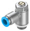 Festo GRLA-1/4-QS-8-D 1-WAY Flow Ctrl Valve QS-8-G1/4 10BAR