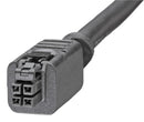 Molex 245130-0430 Cable Assembly Nano-Fit 4 Position Receptacle 9.8 ft 3 m Black
