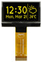 Midas MCOT128064B1V-YM Graphic Oled 128 x 64 Pixels Yellow on Black 3V I2C Parallel SPI 42.04mm 27.22mm -40 &deg;C