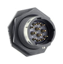 SOURIAU-SUNBANK / Eaton UTGX714E12P Circular Connector Souriau Utgx Series Jam Nut Receptacle 12 Contacts Solder Pin Bayonet New