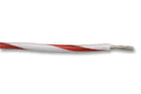 Multicomp PRO MP005391 Wire BS4808 / Def Stan 61-12 16/0.2 PVC Red White 0.5 mm&sup2; 328 ft 100 m
