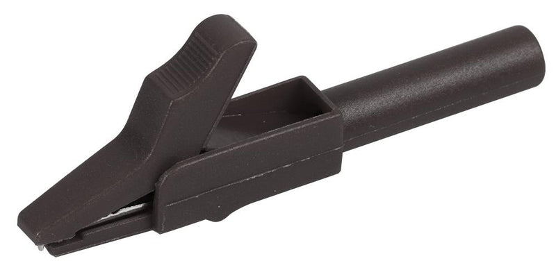 Tenma 76-1210 Crocodile Clip 4 mm Socket 12 15 A Black