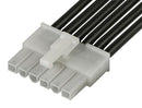 Molex 215322-2063 Cable Assembly Mini-Fit Jr. Plug to 6 Ways 4.2 mm 1 Row 600 23.6 "