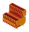 Weidmuller 1641120000 1641120000 Terminal Block 2 Level Header 3.5 mm 8 Ways 10.5 A 200 V Through Hole Vertical