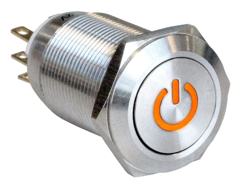 Arcolectric (BULGIN LIMITED) MPI005P28LSAM12 Anti Vandal SW Spdt 5A 24V/125V AMB