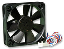 EBM-PAPST 612F/2-638 DC Axial Fan 12 V Square 60 mm 15 Sintec Bearing 15.9 CFM