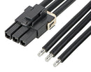 Molex 216401-1033 Cable Assembly Mega-Fit Receptacle to Free End 3 Ways 5.7 mm 1 Row 600 23.6 "