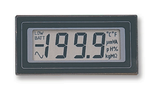 Lascar DPM 2000S Digital Panel Meter LCD Negative Rail 3-1/2 Digits DC Voltage 0mV to 200mV