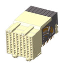 Amphenol Communications Solutions 10124355-101LF Backplane Conn R/A Rcpt 72P Press FIT New