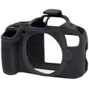 easyCover Silicone Protection Cover for Canon T6 (Black)