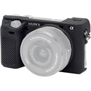 easyCover Silicone Protection Cover for Sony Alpha a6300 (Black)