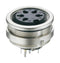 Lumberg 0306 07 Chassis Socket ACC. TO IEC 61076-2-106 IP 68 With Threaded Joint for Printed Circuit Boards Front Mounting 23AH4133