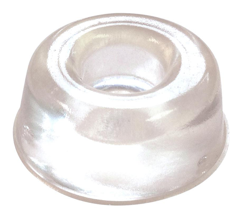 Essentra Components RBS-17 Feet Round PU 10.1MM Clear