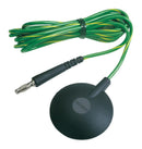 Desco 09816 ESD Grounding Cord Banana Plug Green 6ft 10 mm Stud Size