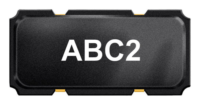 Abracon ABC2-3.6864MHZ-4-T ABC2-3.6864MHZ-4-T Crystal 3.6864 MHz SMD 11.8mm x 5.5mm 50 ppm 18 pF 30 ABC2 New
