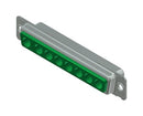 Amphenol Conec 3008W8SXX99A10X D Sub Connector Housing 8 Ways Combo Layout DC-8W8 Receptacle Steel Body New