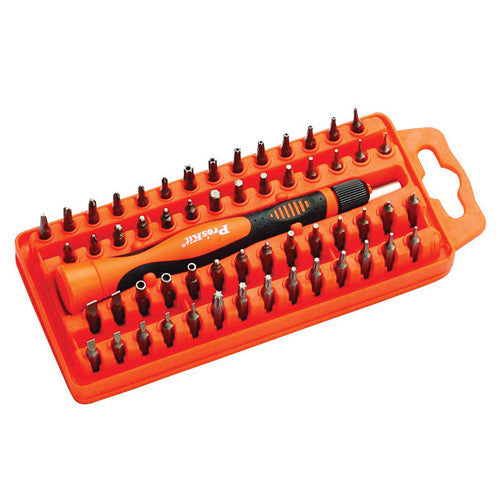 Eclipse Tools 58-Piece Precision Electronic Screwdriver Bit Set