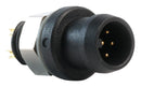 Multicomp PRO MP002487 Circular Connector MP M6 Snap-In Connectors Panel Mount Receptacle 6 Contacts Solder Pin
