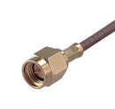 HUBER+SUHNER 11"SMA-50-2-6/111"NE RF / Coaxial Connector SMA Straight Plug Solder 50 ohm