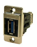 Cliff Electronic Components CP30705NM CP30705NM USB Adapter CSK Hole Type A Receptacle 3.0
