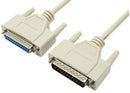 PRO Signal PSG90869 PSG90869 Computer Cable D Subminiature Plug 25 Way Socket 3.28 ft 1 m Grey