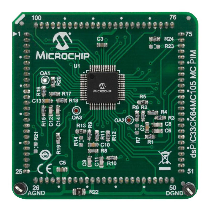 Microchip MA330051-2 MA330051-2 Plug-in Module dsPIC33CK64MC105 Digital Signal Controller