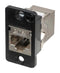 TUK SGACK2SBPM In-Line Adapter Shielded RJ45 Adaptor Low Profile Panel Mount Range Series Jack