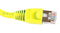 Videk 1962-0.5Y Ethernet Cable Cat5e 500 mm 19.7 " RJ45 Plug to Yellow