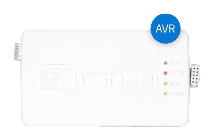 Mikroelektronika MIKROE-1383 Programmer/Debugger For Atmel 8-bit AVR Mcus Standalone USB 2.0