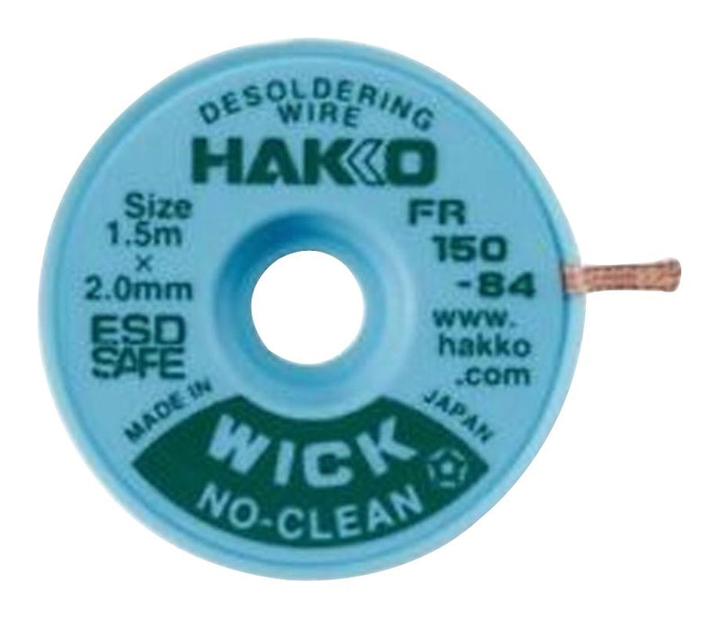 Hakko FR150-84 Desoldering Braid Copper 1.5 m x 2 mm