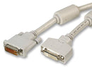 Videk 2218-5 Audio / Video Cable Assembly DVI-I Plug DVI-D Socket 16.4 ft 5 m White