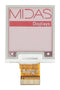 Midas MDE0154A152152RBW Display E-Paper Reflective 1.54" 152x152Pixels Black/Red on White 3.3V SPI 37.32mmx31.8mm