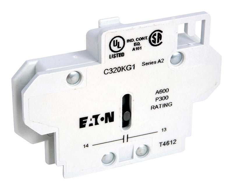 Eaton Cutler Hammer C320KG11 C320KG11 Auxiliary Contact 1NO Side Mount QC