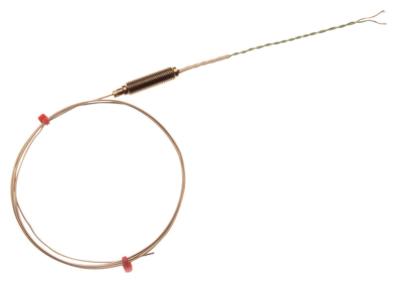 Labfacility XF-1066-FAR Thermocouple IEC Mineral Insulated 1mm x 1m Probe K -40 &deg;C 750 Stainless Steel 3 "