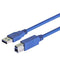 L-COM CAU3AB-1M USB Cable 3.0 A PLUG-B Plug 3.3FT New