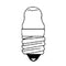 Eiko 222 Miniature Screw Bulb - TL-3 Type 2.25V .25A 05H7646