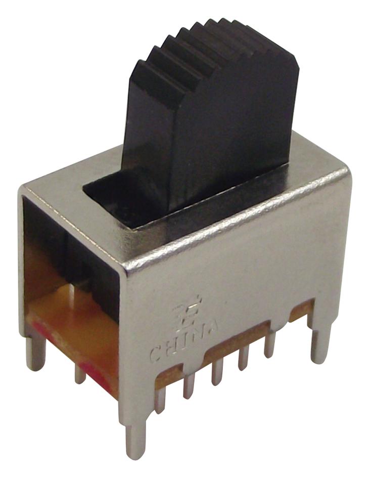 Alcoswitch - TE Connectivity 1825264-1 Slide Switch 4PDT On-On Through Hole 300 mA 125 V