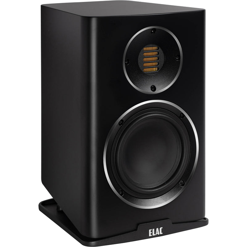 ELAC Carina BS243.4 2-Way Bookshelf Speakers (Satin Black, Pair)