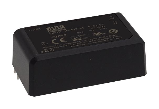 Mean Well MPM-30-24 AC/DC PCB Mount Power Supply (PSU) Medical 1 Output 31.2 W 24 V 1.3 A