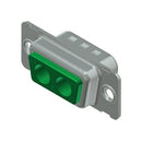 Amphenol Conec 302W2CPXX99A10X D Sub Connector Housing 2 Ways Combo Layout DE-2W2C Plug Steel Body New