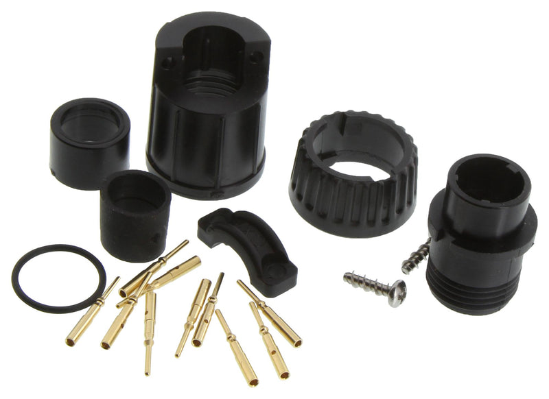 SWITCHCRAFT/CONXALL W3280-10PG-535 Circular Connector 10POS Plug Crimp