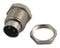 Binder 09 0081 00 04 09 04 Circular Connector 711 Series Panel Mount Receptacle 4 Contacts Solder Pin Brass Body
