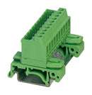 Phoenix Contact UMSTBVK 25/10-G-508 Pluggable Terminal Block 5.08 mm 10 Ways 24AWG to 12AWG 2.5 mm&Acirc;&sup2; Screw 12 A
