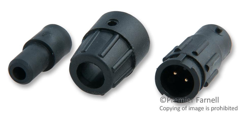 SWITCHCRAFT/CONXALL 18282-2PG-311 18282-2PG-311 Circular Connector Plug Size 20 2 Position Cable