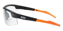Klein Tools 60159 60159 Protective Eyewear Clear Lens Anti-Fog/Scratch Resistant/UV Protection Black/Orange