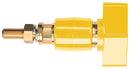 Schutzinger POL 201 L / GE Binding Post 200 A 1 kV Panel Mount Yellow